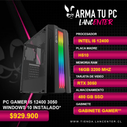 PC GAMER I5 12400 3050