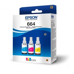 Tinta Epson 664 Pack 3...