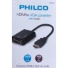 CONVERSOR DIGITAL HDMI A VGA CON AUDIO