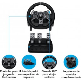 volante de carreras con pedales shifter y vibración Xbox X/S,PS4,Xbox  One,PC,PS3