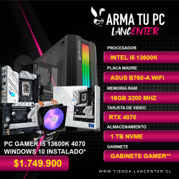 PC GAMER I5 13600K 4070 ROG...
