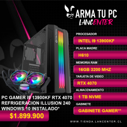 PC GAMER I9 13900KF 4070