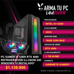 PC GAMER I5 12400 RTX 4060