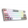 Redragon Fizz Pro K616-RGB INALAMBRICO WHITE/GREY