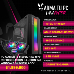 PC GAMER I5 14600K RTX 4070...