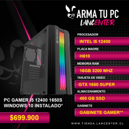 PC GAMER I5 12400 1650 SUPER
