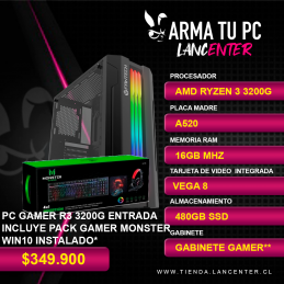 PC GAMER RYZEN 3 ENTRADA...