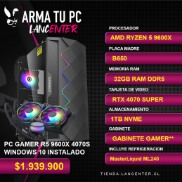 PC GAMER R5 9600X RTX 4070...