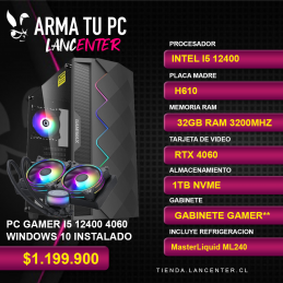 PC GAMER I5 12400 RTX 4060