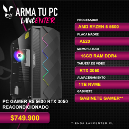 PC GAMER R5 5600 RTX 3050