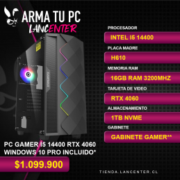 PC GAMER I5 14400 RTX 4060