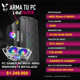 PC GAMER R5 9600X 4060TI...