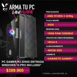 PC GAMER RYZEN 3 ENTRADA 3200G