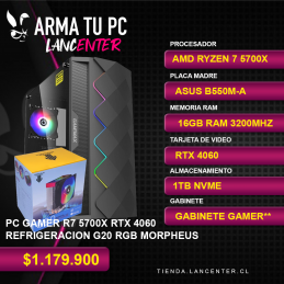 PC GAMER R7 5700X RTX4060