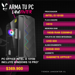 PC OFFICE INTEL I3 10100
