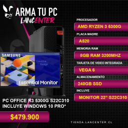 PC OFFICE RYZEN 3 5300G...