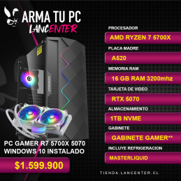 PC GAMER R7 5700X 5070...
