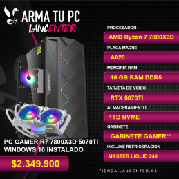 PC GAMER R7 78003DX 5070TI...