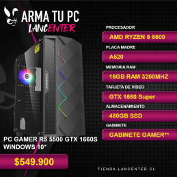 PC GAMER R5 5500 GTX 1660Super