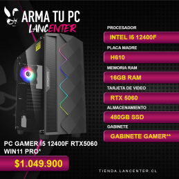 PC GAMER I5 12400F RTX 5060