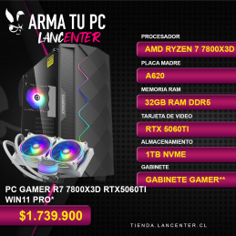 PC GAMER R7 7800X3D 5060TI...