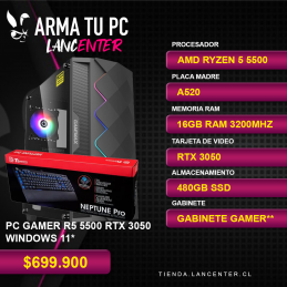 PC GAMER R5 5500 RTX...