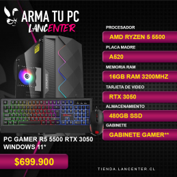 PC GAMER R5 5500 RTX...