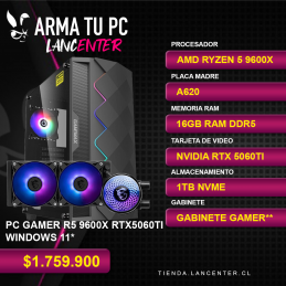 PC GAMER R5 9600X RTX5060TI