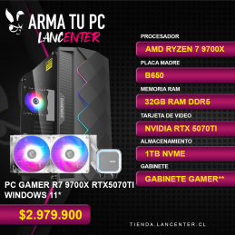 PC GAMER R7 9700X RTX5070TI