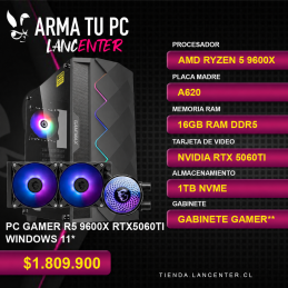 PC GAMER R5 9600X RTX5060TI