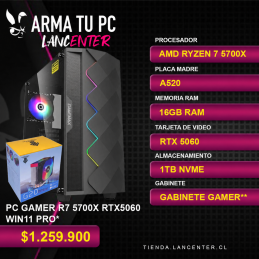 PC GAMER R7 5700X RTX5060