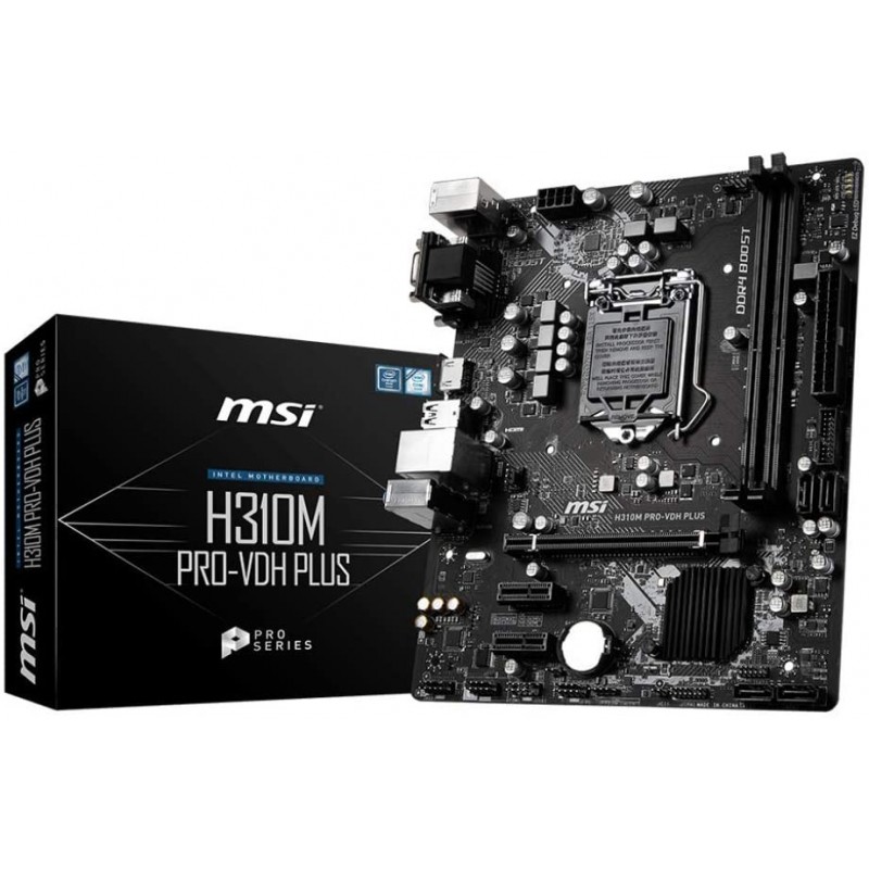 Msi h310m pro vdh plus совместимость процессоров