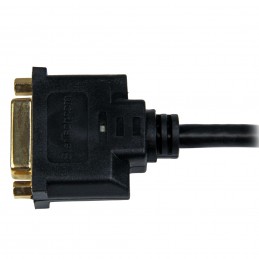 C2G Legrand - Adaptador de cable DVI a HDMI, adaptador DVI-D hembra a HDMI  hembra, cable adaptador HDMI negro para cable adaptador bidireccional, 1