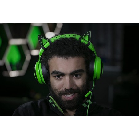 Razer Kitty Orejas para auriculares Kraken- Green