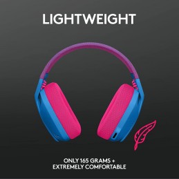 Logitech G Auriculares inalámbricos para juegos 435 LIGHTSPEED - Blanco