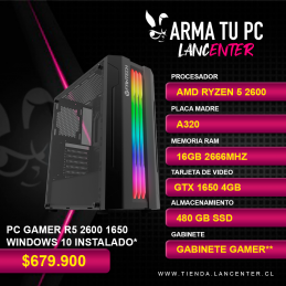 PC GAMER R5 2600 GTX 1650